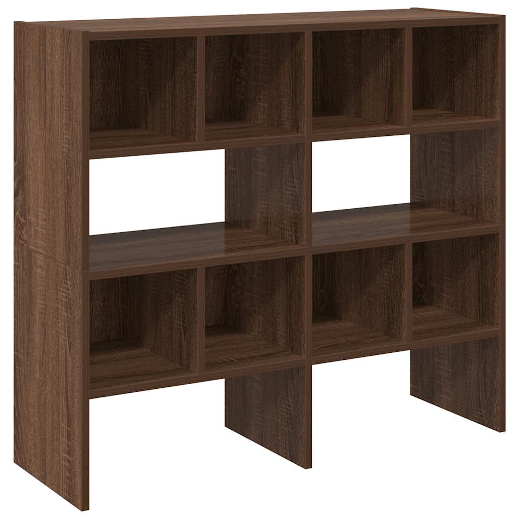 vidaXL Shoe Racks 2 pcs Stackable Brown Oak 89.5x30x40 cm 2