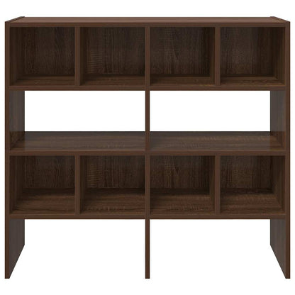 vidaXL Shoe Racks 2 pcs Stackable Brown Oak 89.5x30x40 cm 4