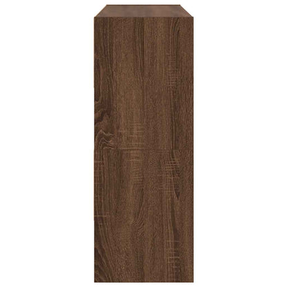 vidaXL Shoe Racks 2 pcs Stackable Brown Oak 89.5x30x40 cm 5