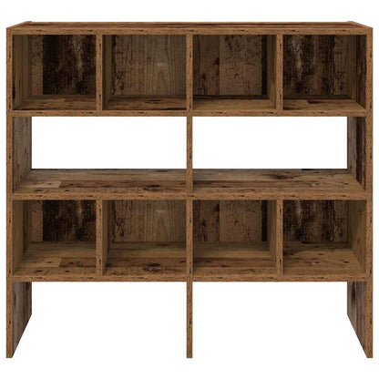 vidaXL Shoe Racks 2 pcs Stackable Old Wood 89.5x30x40 cm 4