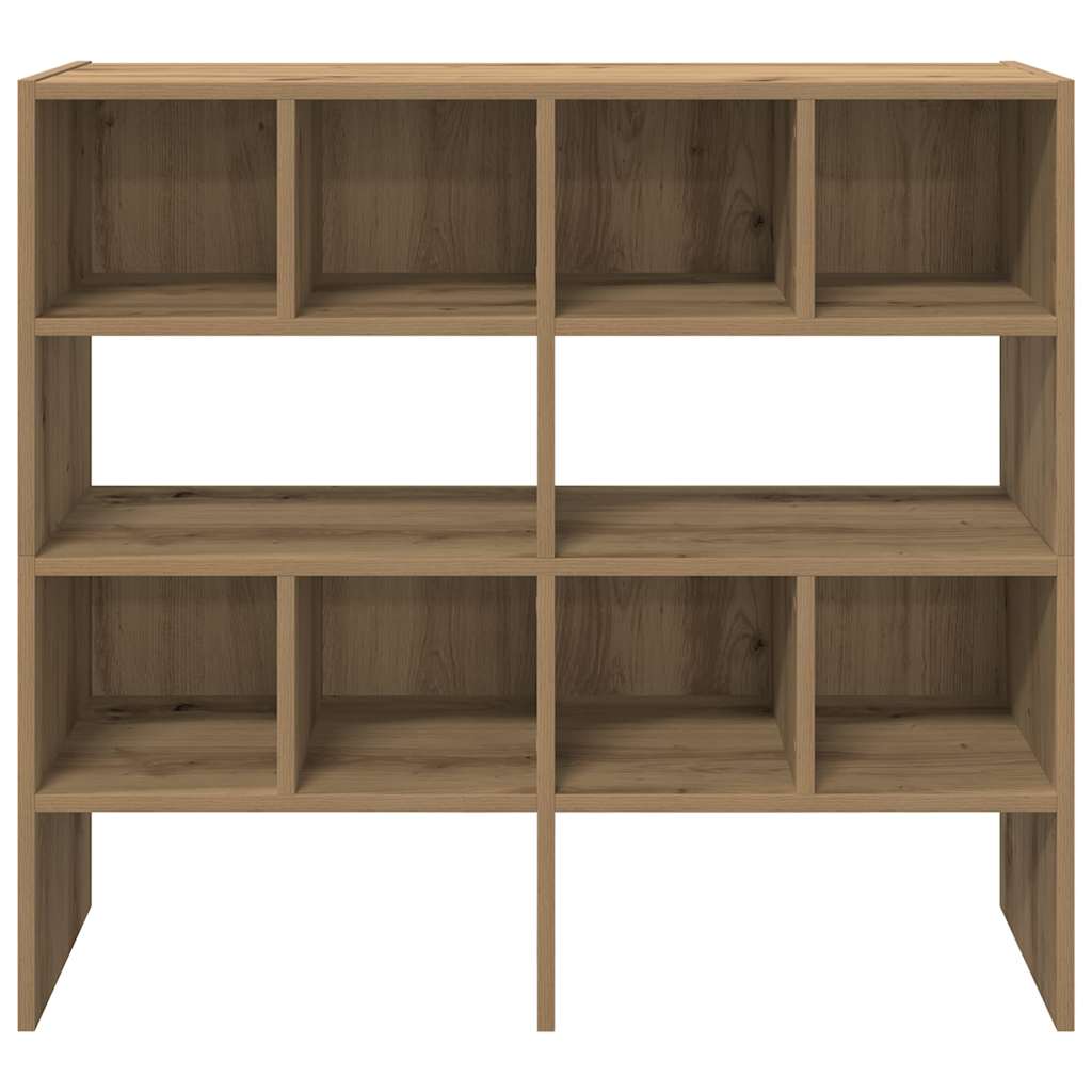 vidaXL Shoe Racks 2 pcs Stackable Artisan Oak 89.5x30x40 cm 4