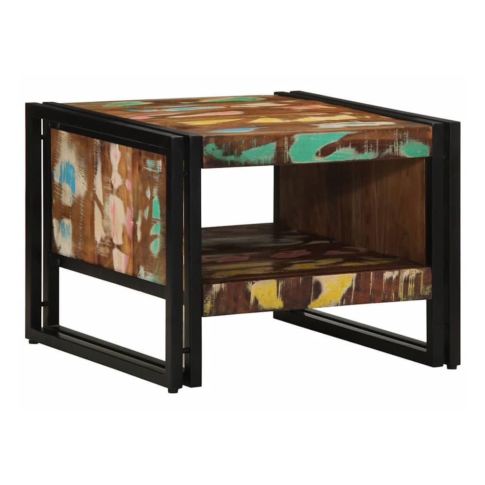 Coffee Table 70x50x38 cm Solid Wood Acacia 50 cm Reclaimed wood