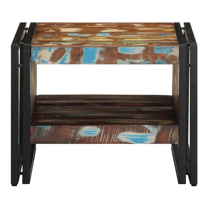 Coffee Table 70x50x38 cm Solid Wood Acacia 50 cm Reclaimed wood