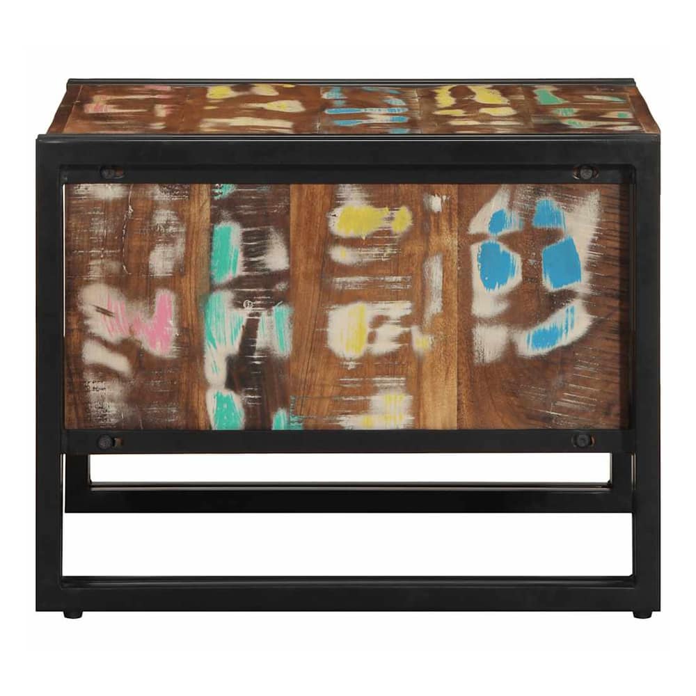 Coffee Table 70x50x38 cm Solid Wood Acacia 50 cm Reclaimed wood