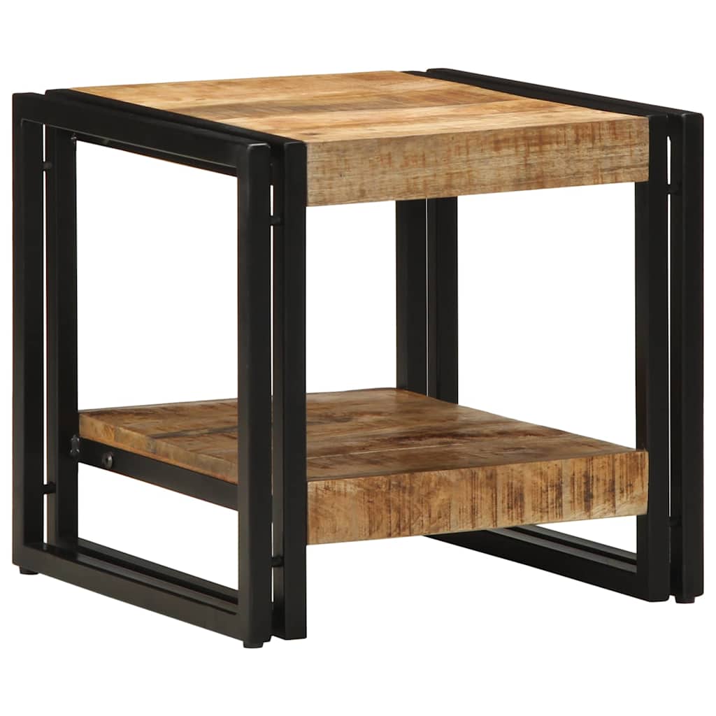 vidaXL Coffee Table Brown with Shelf Depth 40 cm