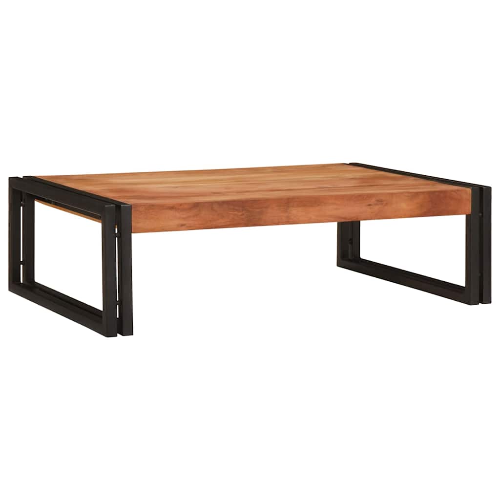vidaXL Bathroom Shelf for Brown 80 x 50 x 23 cm Solid Acacia Wood 1