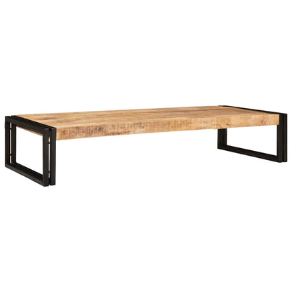 vidaXL Bathroom Shelf for Brown Soild Rough Mango Wood