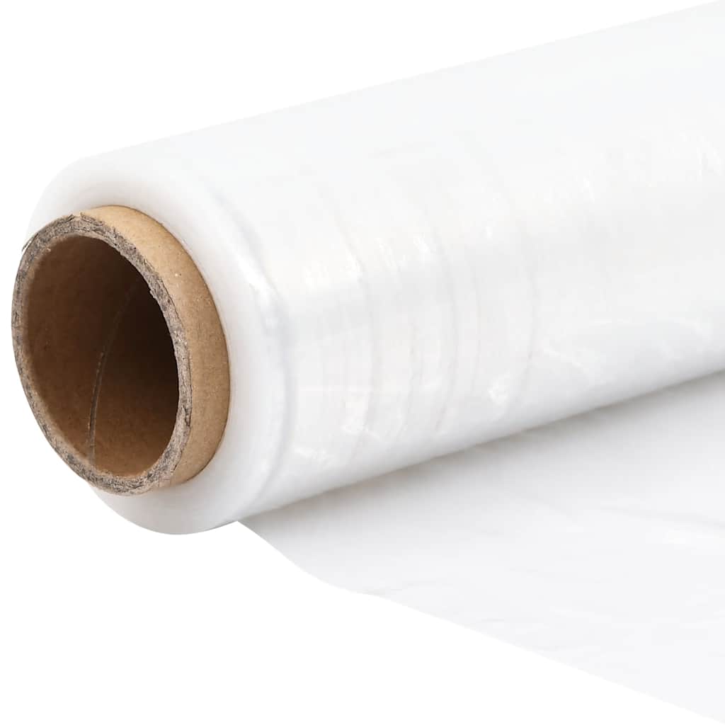 vidaXL Stretch Film 6 pcs Transparent 23 μm 50 cm x 300 m 5
