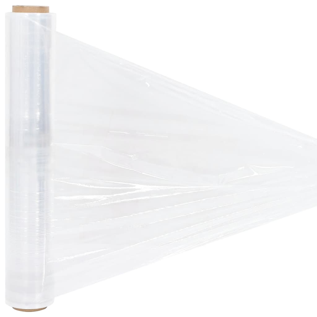 vidaXL Stretch Film 6 pcs Transparent 23 μm 50 cm x 300 m 6
