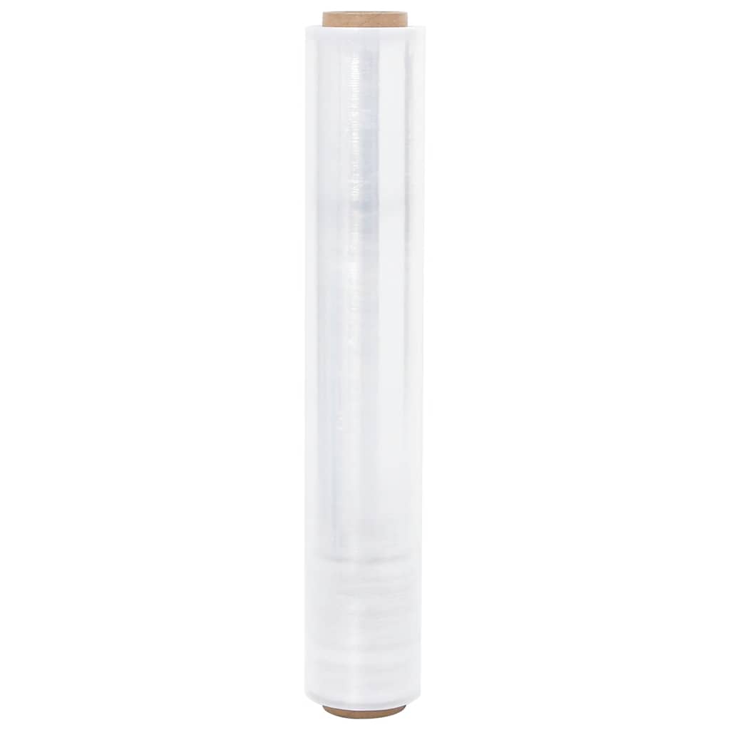 vidaXL Stretch Film 6 pcs Transparent 30 μm 50 cm x 300 m 4