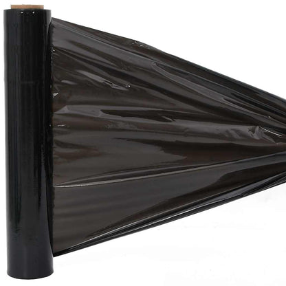 vidaXL Stretch Film 6 pcs Black 30 μm 50 cm x 150 m 6