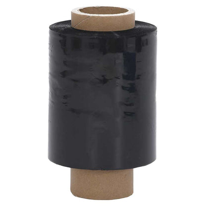 vidaXL Stretch Films 50 pcs Black 23 µm 10 cm x 150 m 5