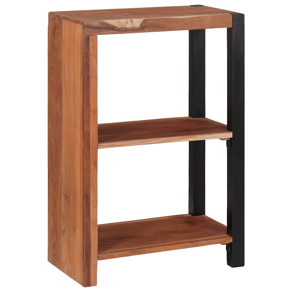 vidaXL Bookshelf Brown Solid Acacia Wood