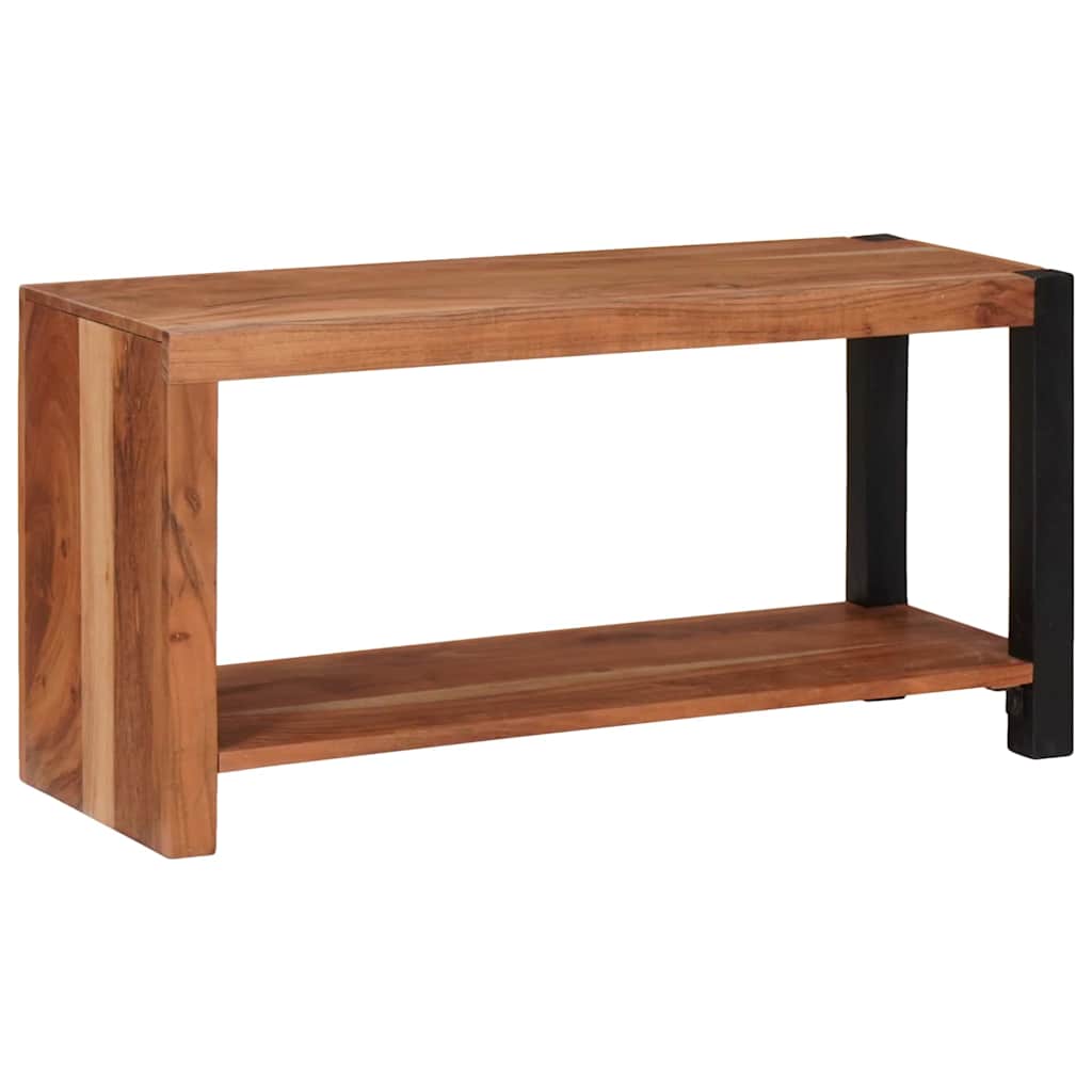 vidaXL Bookshelf Brown 80 x 30 x 40 cm Solid Acacia Wood 1