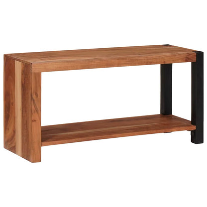 vidaXL Bookshelf Brown 80 x 30 x 40 cm Solid Acacia Wood 1