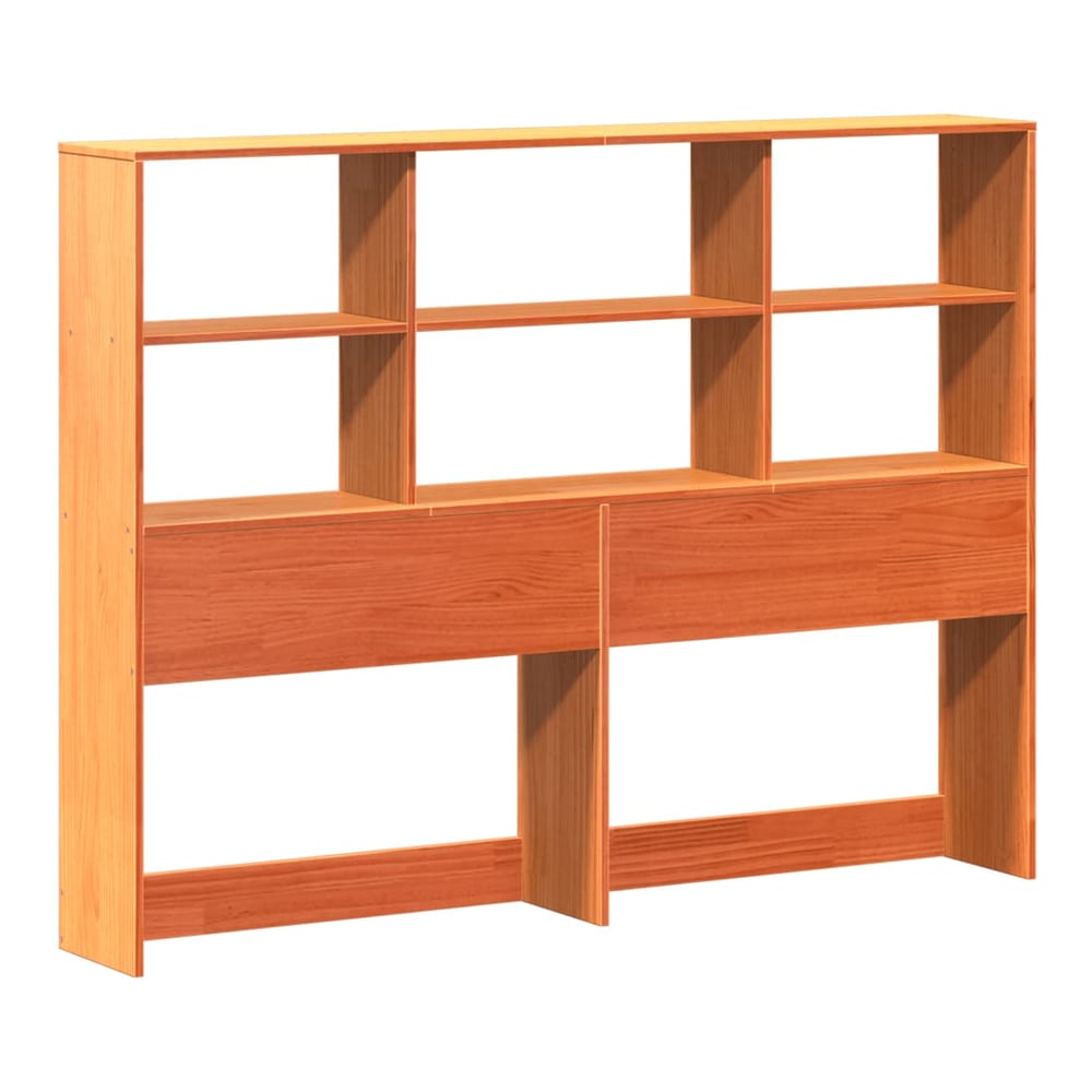 Bookcase Bed without Mattress Wax brown 150 cm 200 cm