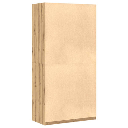 vidaXL Wardrobe Artisan Oak 100x50x200 cm Engineered Wood 6