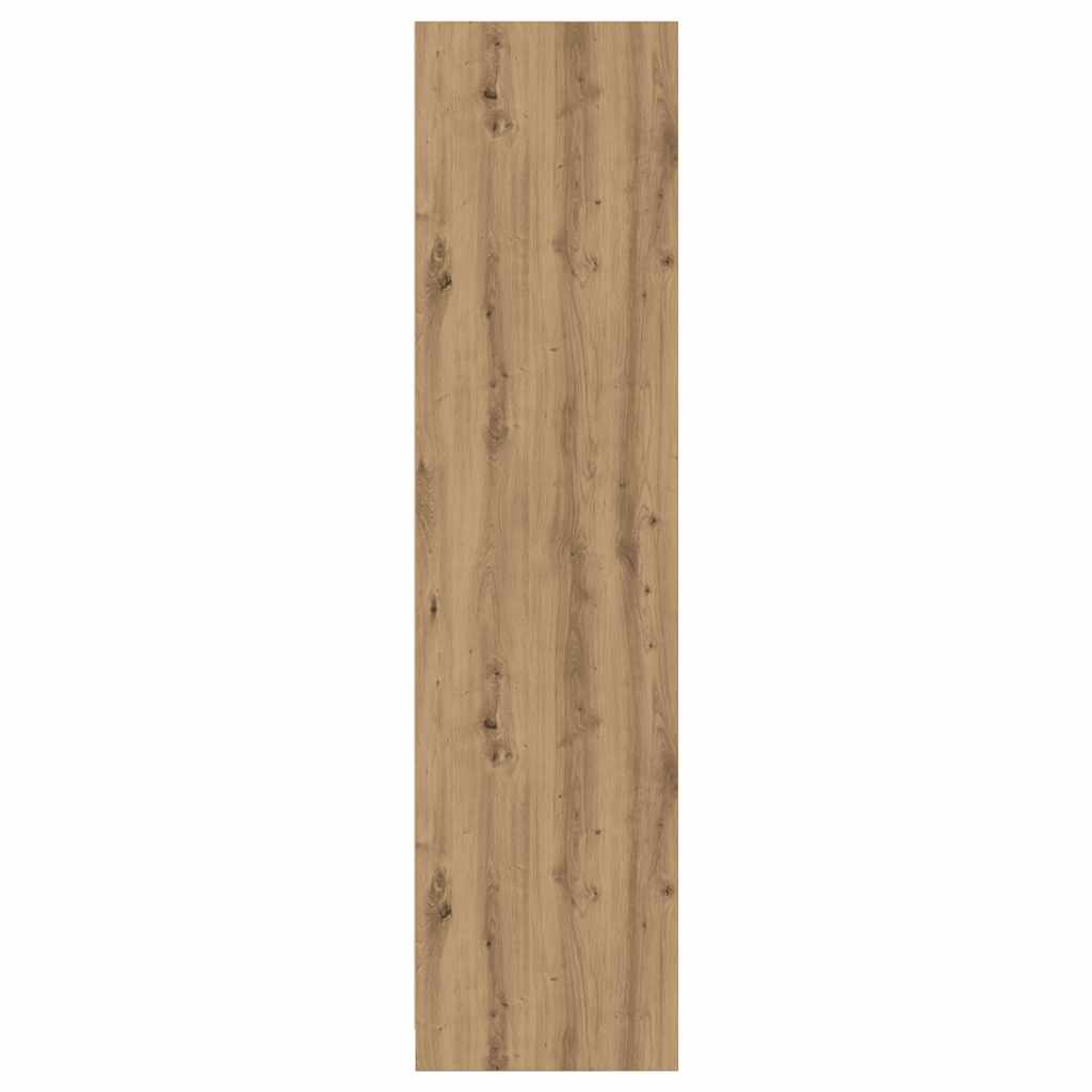 vidaXL Wardrobe Artisan Oak 100x50x200 cm Engineered Wood 5