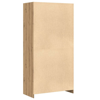 vidaXL Wardrobe Artisan Oak 100x50x200 cm Engineered Wood 6