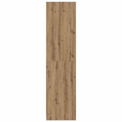 vidaXL Wardrobe Artisan Oak 50x50x200 cm Engineered Wood 5