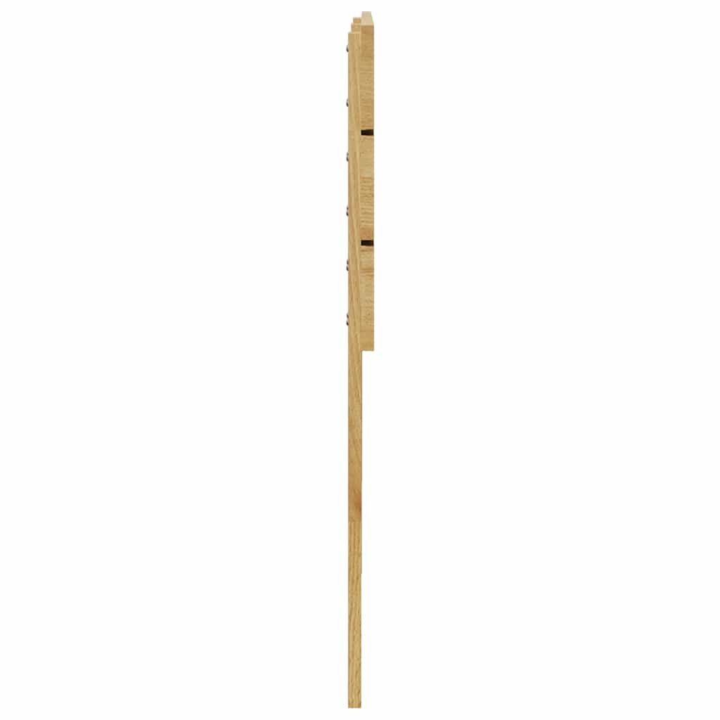 vidaXL Headboard 135 cm Solid Wood Oak 5