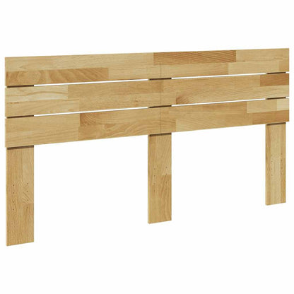 vidaXL Headboard 150 cm Solid Wood Oak 1