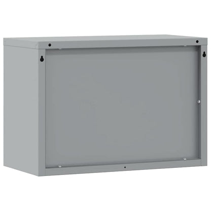 vidaXL Tool Cabinet with Storage Black and Grey 50 x 25 x 35 cm 5