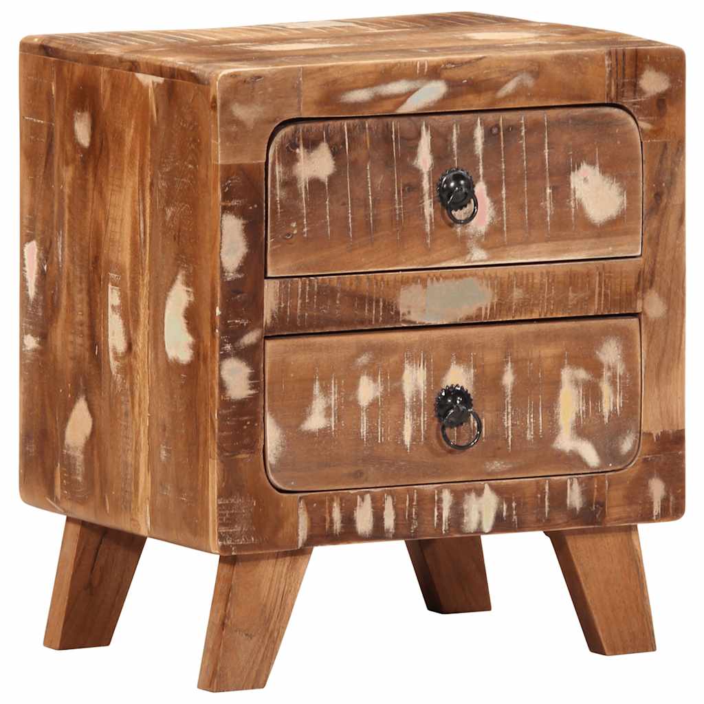 Bedside Cabinet 40x32x46 cm Solid Wood Reclaimed Solid reclaimed wood 1