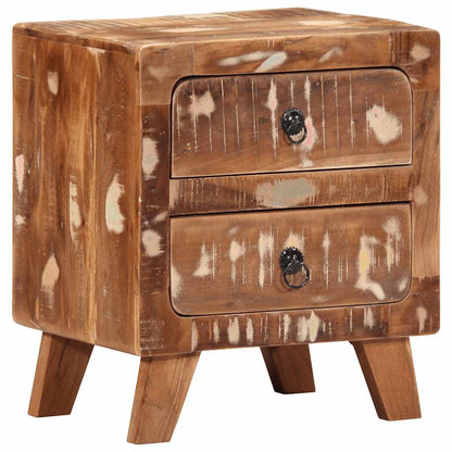 Bedside Cabinet 40x32x46 cm Solid Wood Reclaimed Solid reclaimed wood 1
