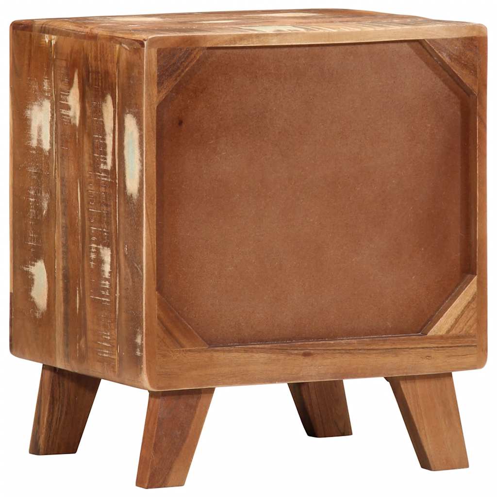 Bedside Cabinet 40x32x46 cm Solid Wood Reclaimed Solid reclaimed wood 1