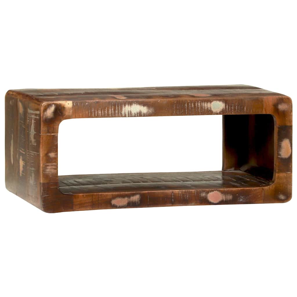 vidaXL TV Cabinet Multicolour 60 x 30 x 25 cm Solid Reclaim wood 2