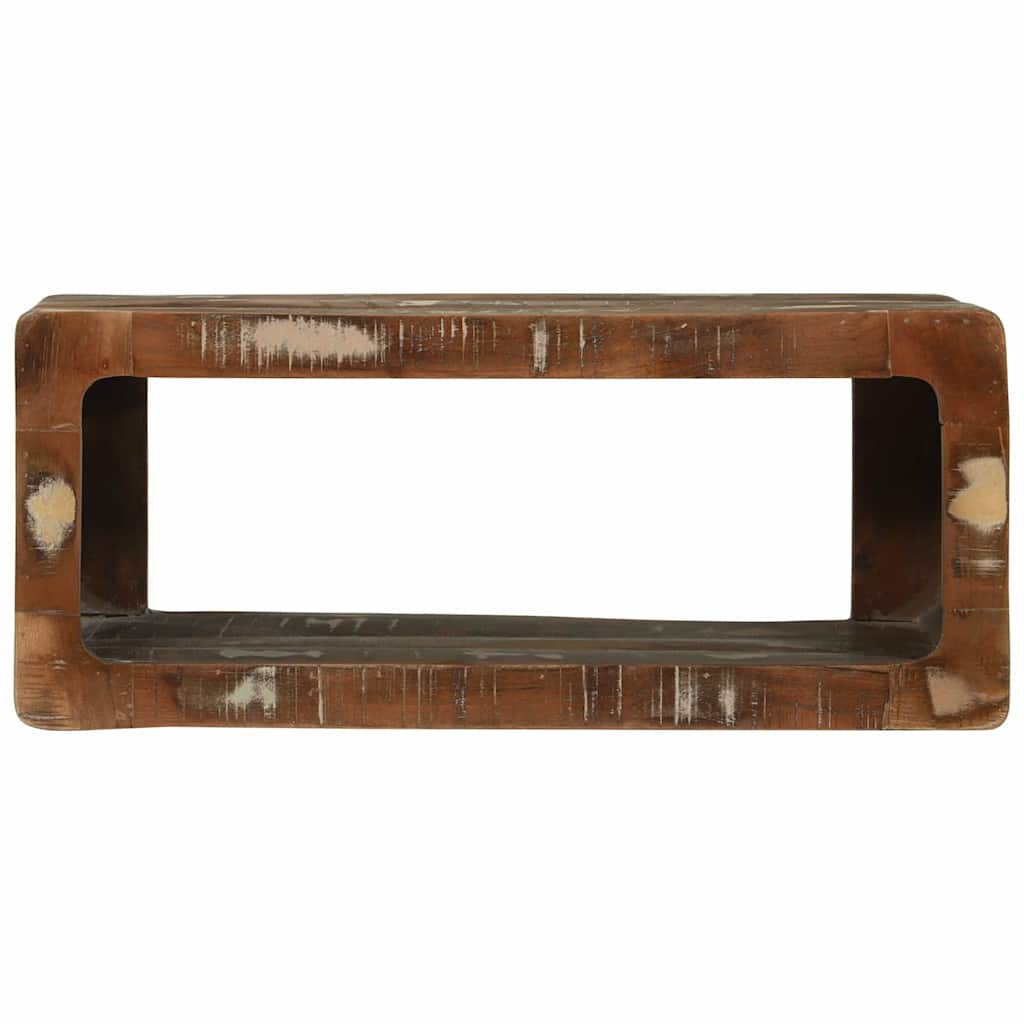 vidaXL TV Cabinet Multicolour 60 x 30 x 25 cm Solid Reclaim wood 3
