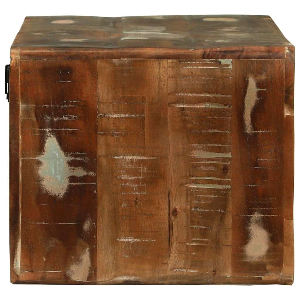 vidaXL TV Cabinet Multicolour 60 x 30 x 25 cm Solid Reclaim wood 4
