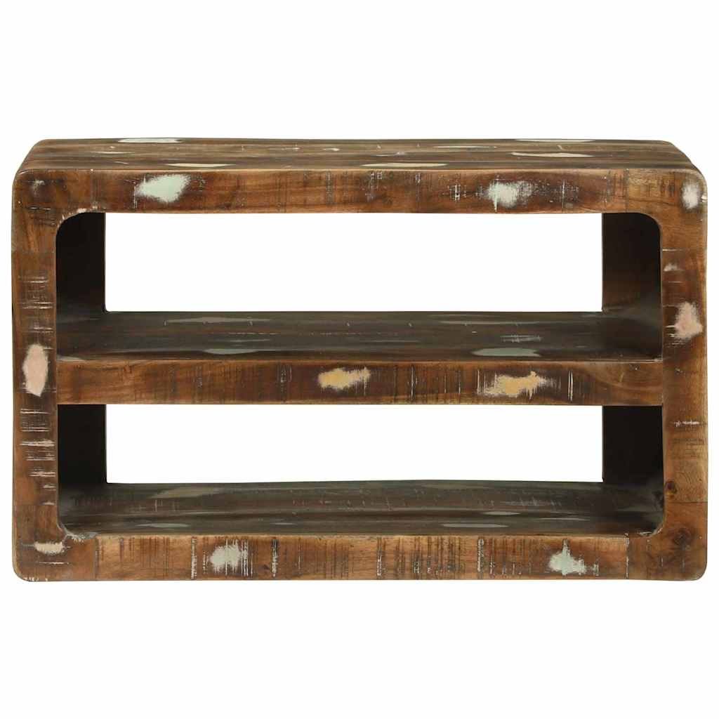vidaXL TV Cabinet Multicolour 60 x 32 x 36 cm Solid Reclaim wood 3