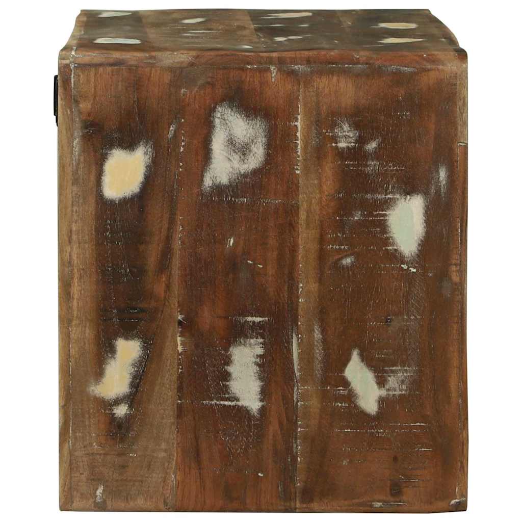 vidaXL TV Cabinet Multicolour 60 x 32 x 36 cm Solid Reclaim wood 4