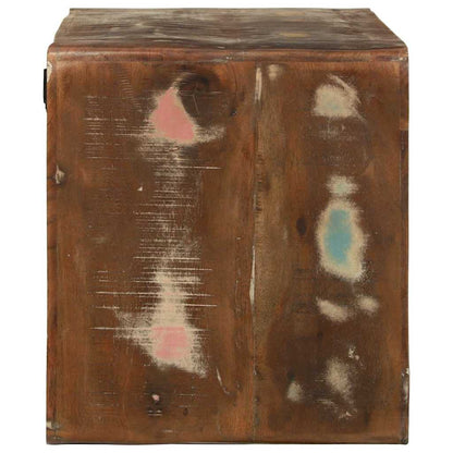 vidaXL TV Cabinet Multicolour 80 x 32 x 36 cm Solid Reclaim wood 4