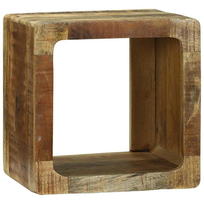 vidaXL TV Units 2 pcs Brown 36 x 30 x 36 cm Solid Mango Wood 3