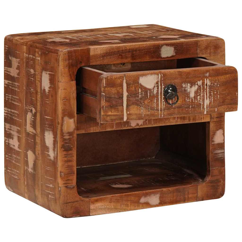 vidaXL Wall-mounted Beside Cabinet Multicolour 40 x 30 x 36 cm 4