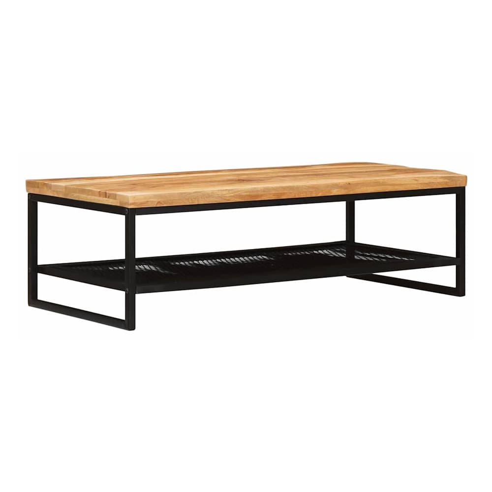 Coffee Table 110x60x35 cm Solid rough mango wood