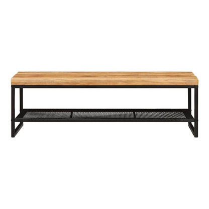 Coffee Table 110x60x35 cm Solid rough mango wood