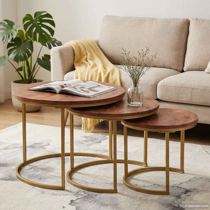 vidaXL Nesting Tables