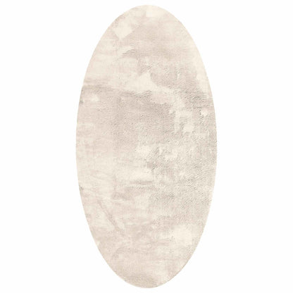 vidaXL Carpet HUARTE Beige 100 x 200 cm 100% Polyester 2