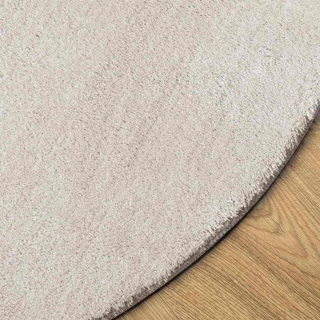 vidaXL Carpet HUARTE Sand 100 x 200 cm 100% Polyester 4