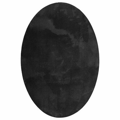 vidaXL Carpet HUARTE Black 120 x 170 cm 100% Polyester 2