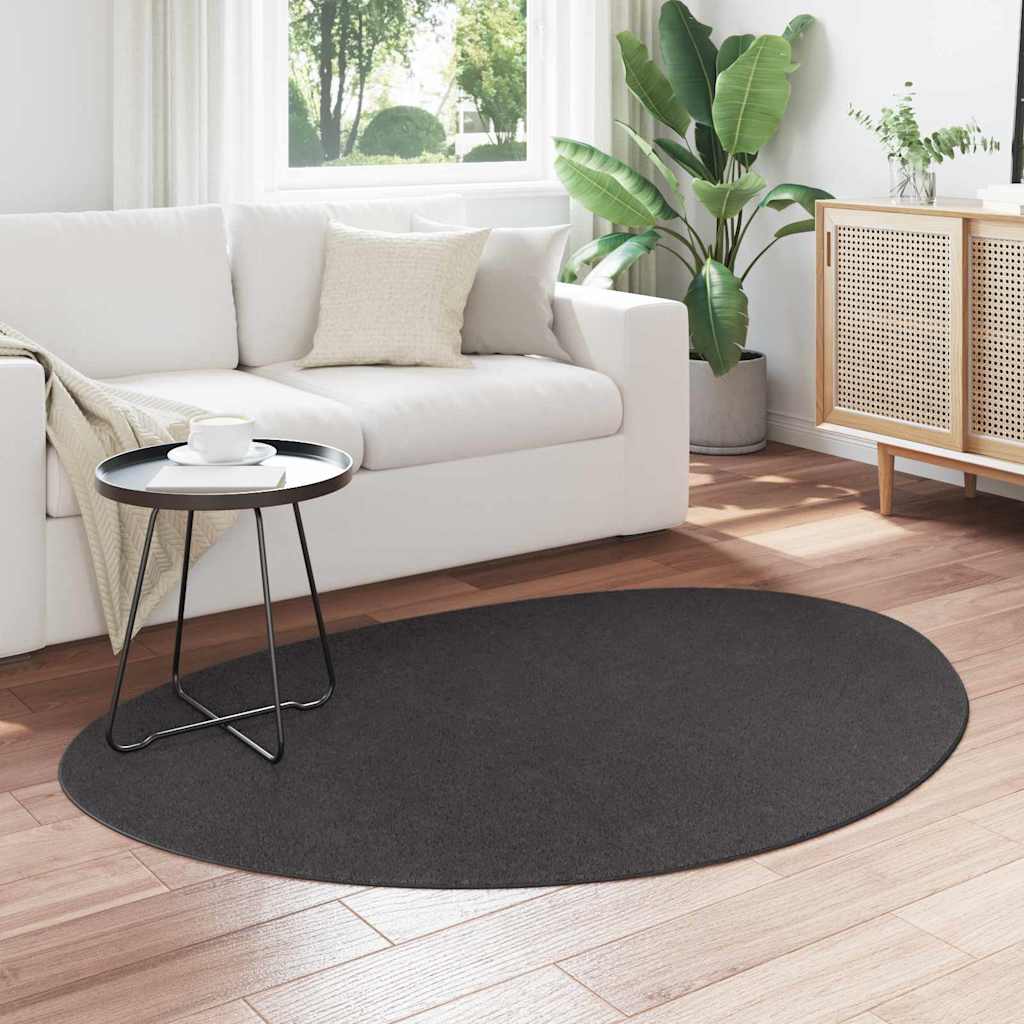 vidaXL Carpet HUARTE Anthracite 120 x 170 cm Polyester 3