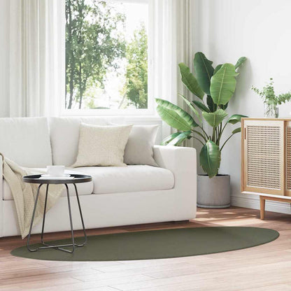 vidaXL Carpet HUARTE Forest green 100 x 200 cm Polyester 1