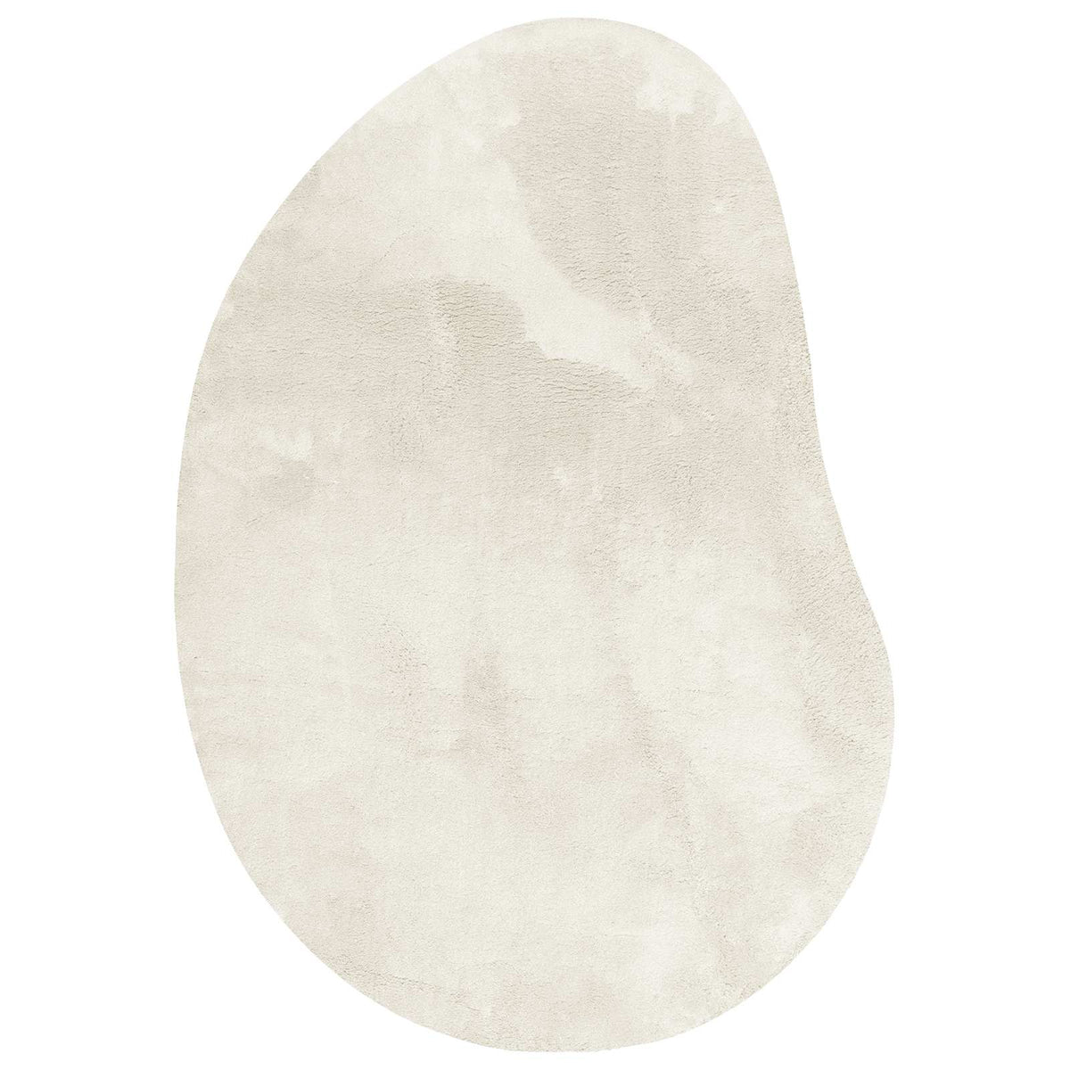Carpet HUARTE Polyester Oval-raindrop Length 200 cm Cream