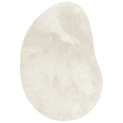 Carpet HUARTE Polyester Oval-raindrop Length 200 cm Cream