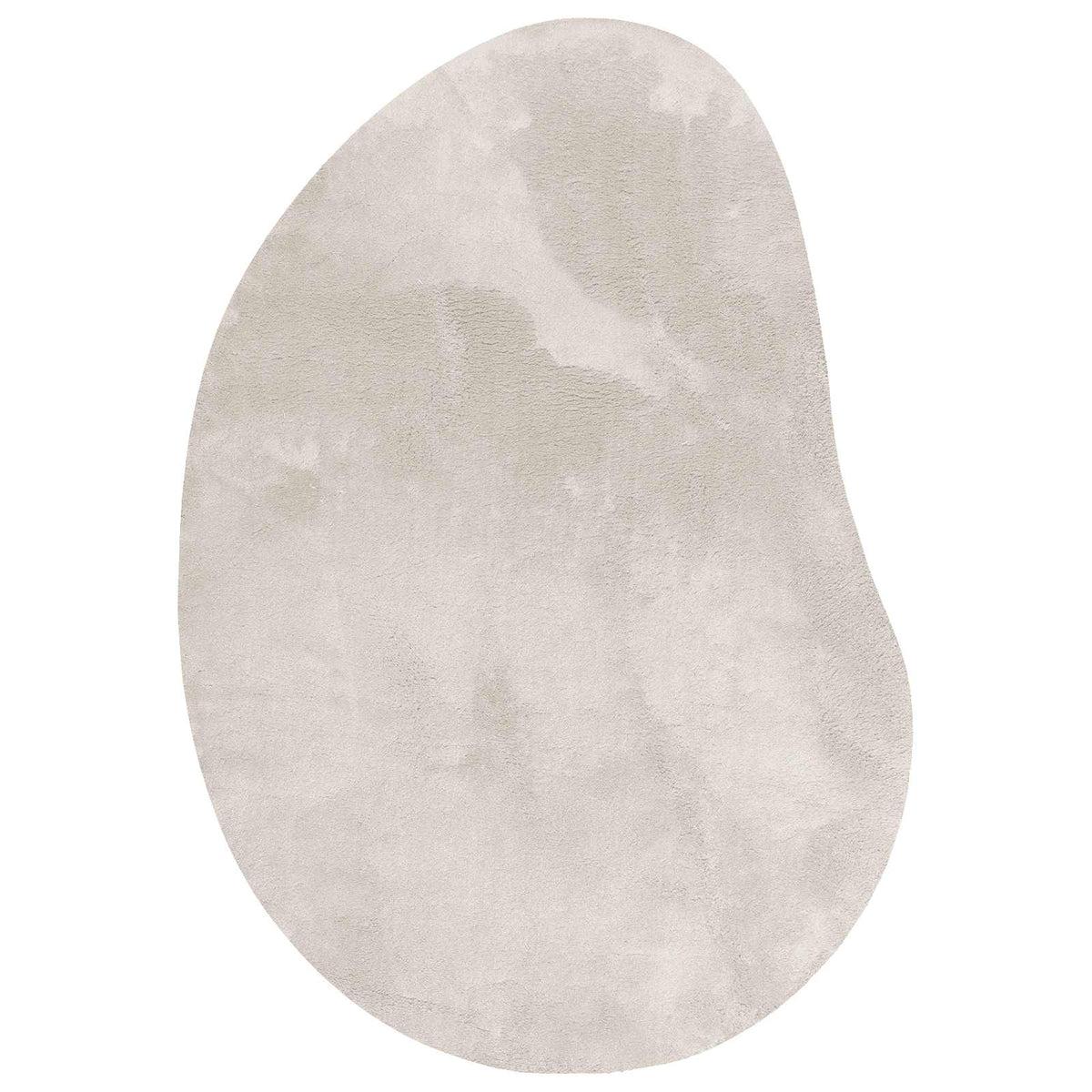 Carpet HUARTE 120 x 170 cm Polyester Oval-raindrop Length 170 cm Sand
