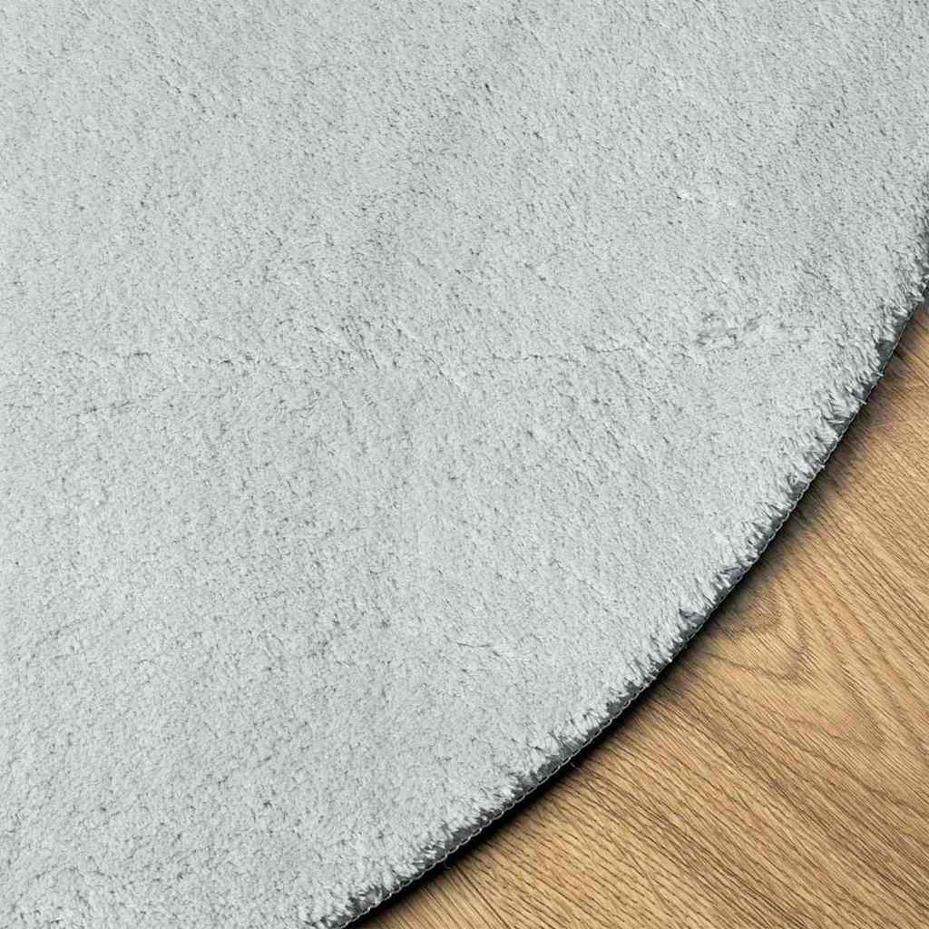 vidaXL Carpet HUARTE Grey 120 x 170 cm Polyester 4